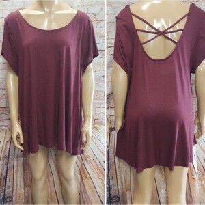 Jennifer Lopez Glitzy Glam Criss Cross Blouse